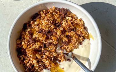 5-minute Pan-baked Granola